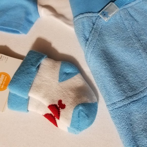 Gymboree Hello Submarine NWT 0-3 Month pants & Bodysuit, 3-6 month socks - Picture 4 of 5
